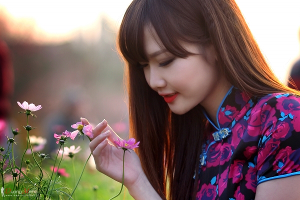 Chiêm ngưỡng vẻ đẹp của hot girl Hà thành Hường Hana