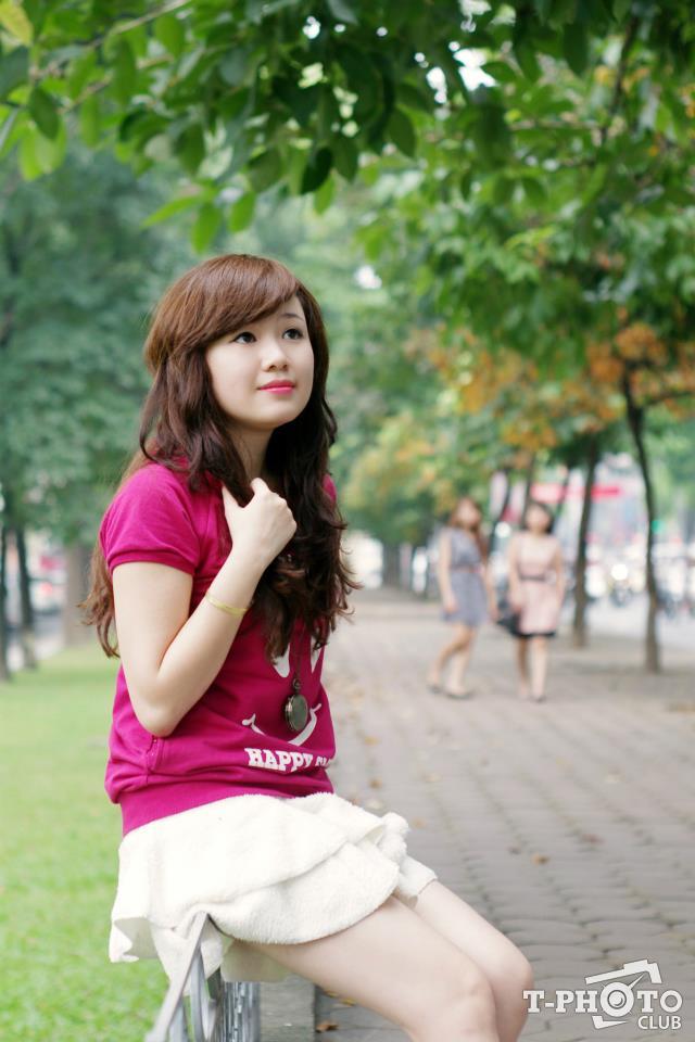 Cô gái nắng hồng