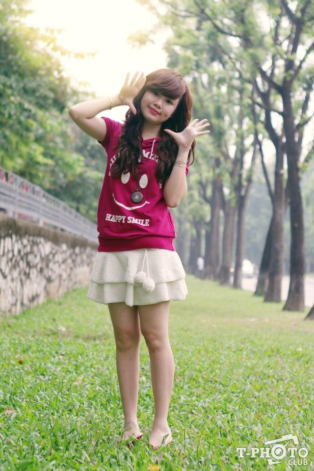 Cô gái nắng hồng