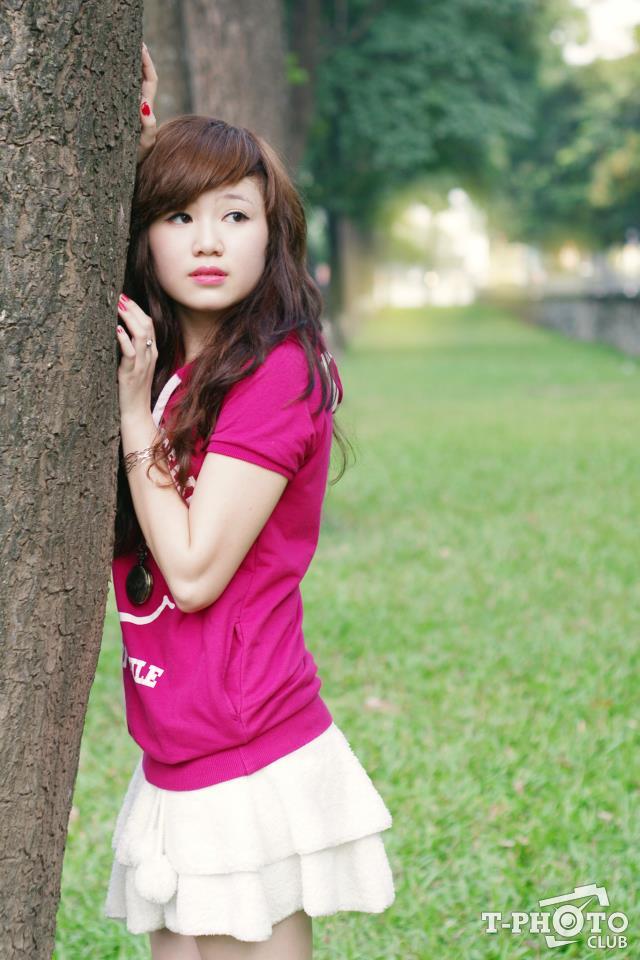 Cô gái nắng hồng
