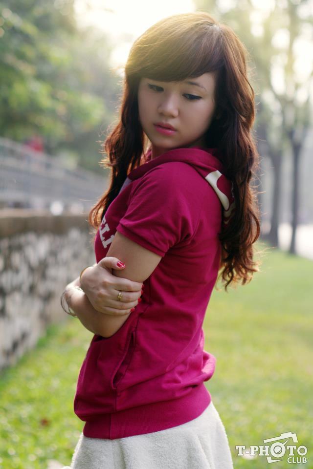 Cô gái nắng hồng