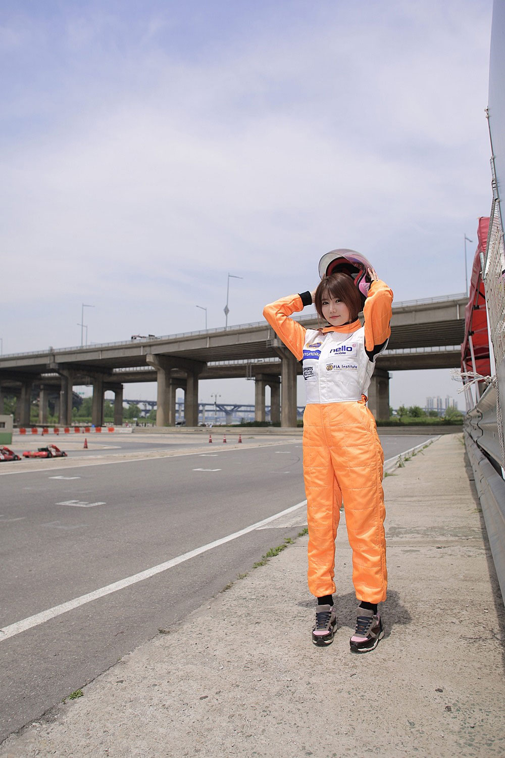 Nữ tay đua gợi cảm Han Ga Eun