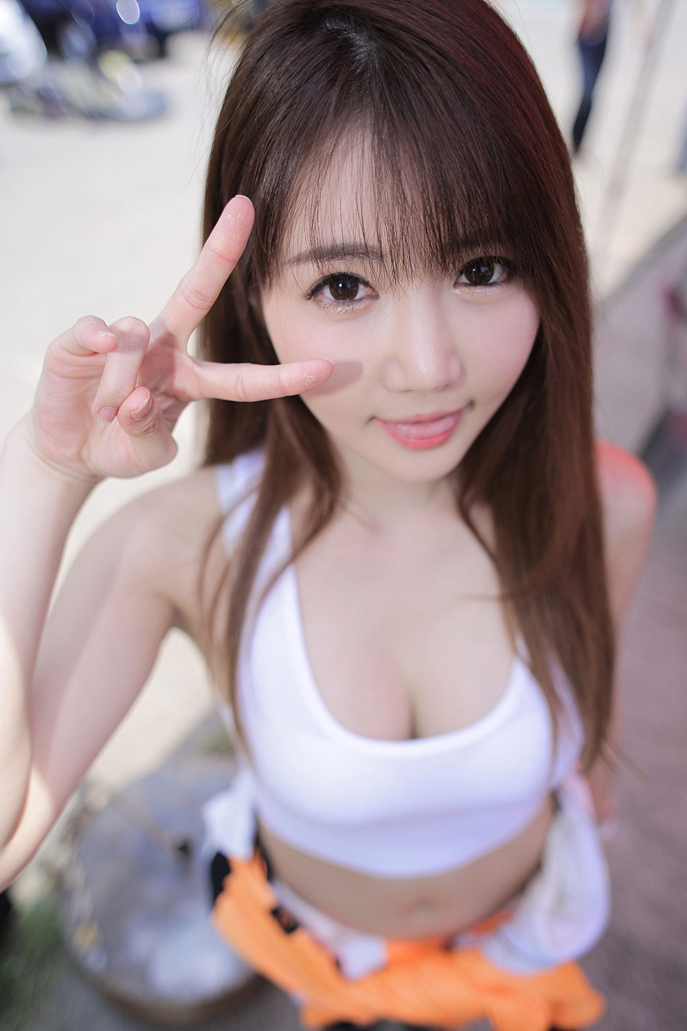 Nữ tay đua gợi cảm Han Ga Eun