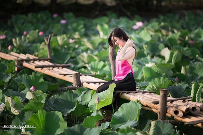 Sen nào đẹp được bằng em