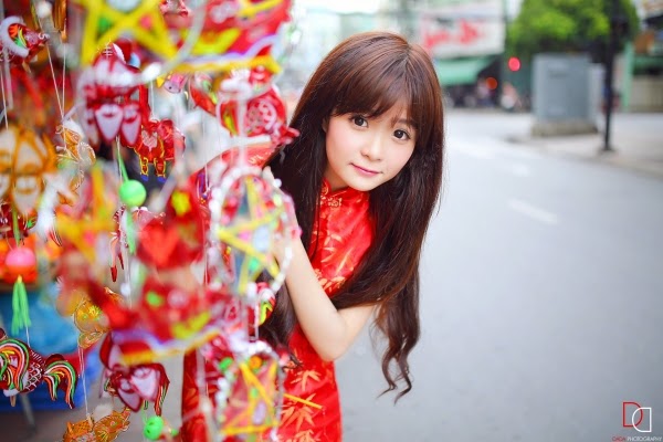 Hôm qua vừa mới đi chơi trung thu với em gái xinh xắn này